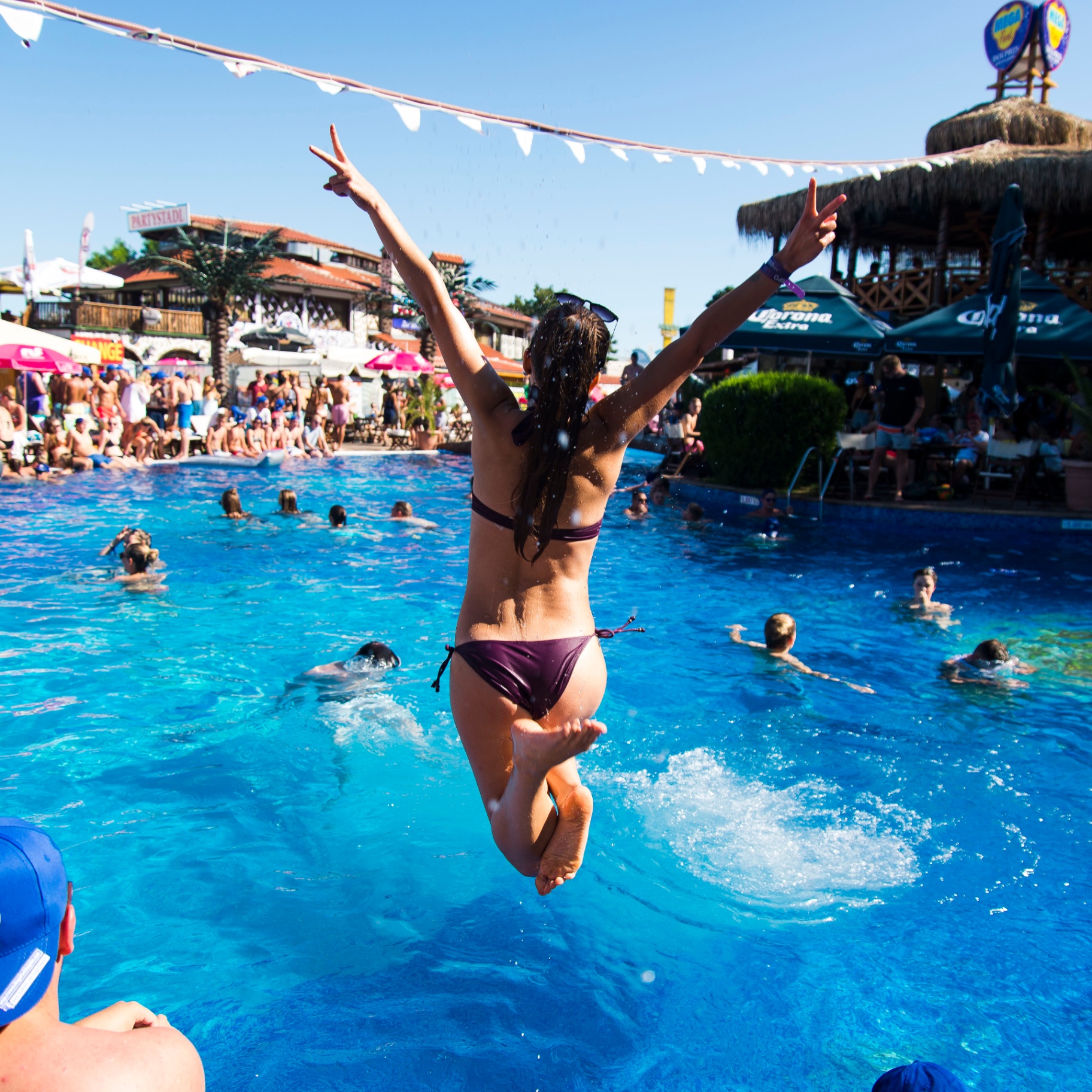 Megapark Dolphin — Pool · Tagesparty · Unter freiem Himmel